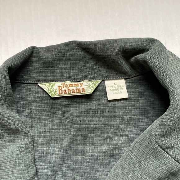 Tommy Bahama Silk Women Size L Green Wrap Jacket - Picture 2 of 6